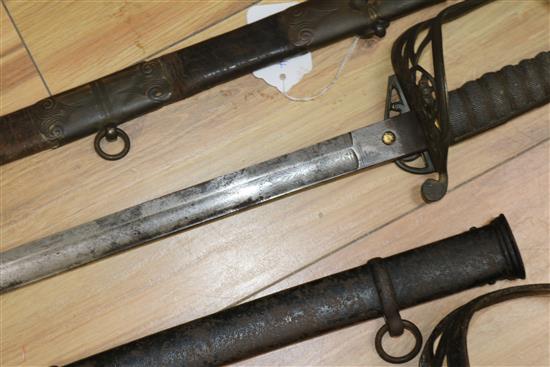 Two English swords